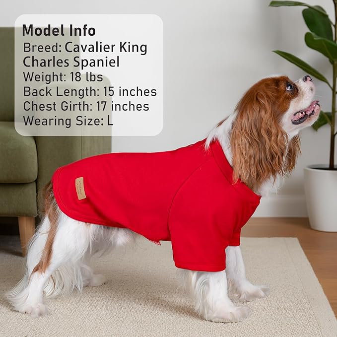 KYEESE 3Pack Dog Sweater Comfy Pet Fleece Sweater Soft Pet Coat Lightweight Dogs Sweatshirt Stretchy Cat Clothes Cat Sweaters with Sleeves Pullover Dog Sweaters for Small Dogs Girl for Cold Weather