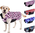 CuteBone Winter Dog Jacket Reversible Dog Vest Thick Adjustable Soft Coat with Leash Hole Waterproof Windproof for Small to Large Dogs