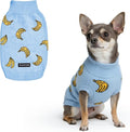 Spark Paws Knit Dog Sweater – Ultra Soft Warm Winter Dog Sweater for Small, Medium & Large Dogs – Stretch Fit Pet Sweater for French Bulldog, Pitbull, Girl & Boy Dogs Jacket, (Banana,S)
