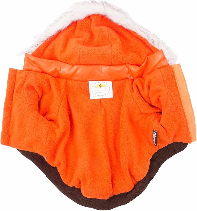 Pet Life ® Metallic Fashion Pet Parka Coat