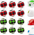 X-Small Dog Tennis Balls Dog Toys Ball 1.5" Pack of 12, Fit Ball Launchers,Christmas Dog Toys,Christmas Dog Gifts