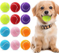 Magicorange 12 Pack Small Tennis Balls, 2 inch Tennis Balls for Dogs,Colorful Easy Catching Pet Playing Ball (Multicolor, 12 Pack)