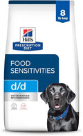 Hill's Prescription Diet d/d Food Sensitivities Potato & Salmon Formula Dry Dog Food, Veterinary Diet, 8 lb. Bag