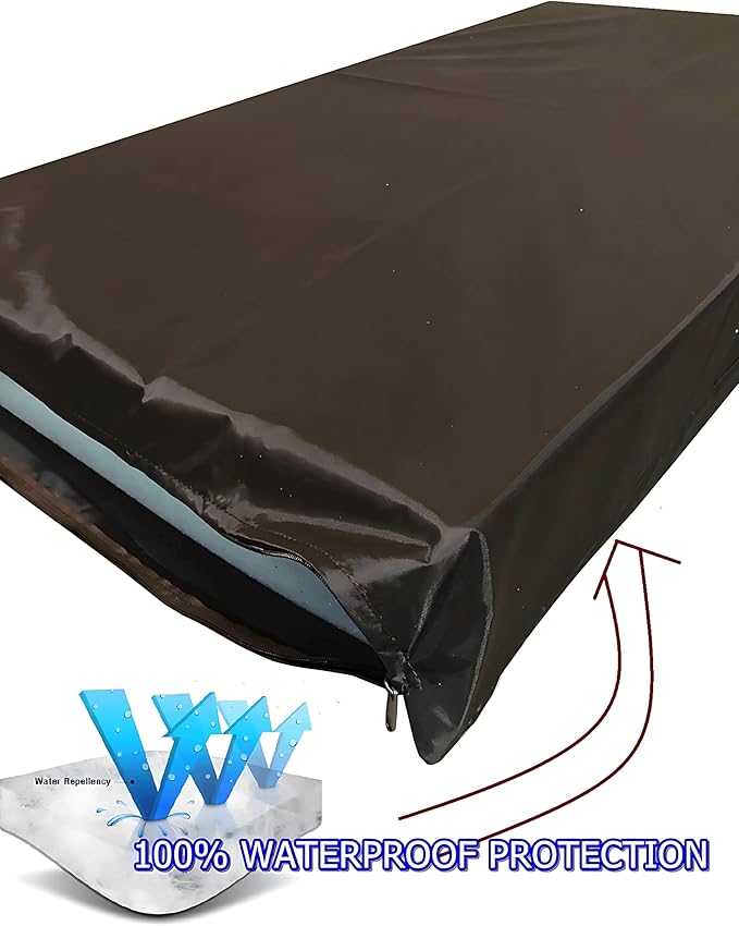 Dogbed4less Large Orthopedic Memory Foam Pet Bed with Durable Washable Canvas Cover, Waterproof Liner, and Extra Replacement Microsude Antislip Case, 41"X27"X4" Inches, Fits in 42X28 Size Crate.