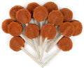 MON2SUN Lollipop Dog Treats, 4.5 Inch Chicken and Egg with Rawhide Twist Sticks, Healthy and Teeth Cleaning Snacks for Small Dogs, 10.58oz (15 Count-Pack of 1)