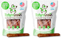 Nature Gnaws USA Steer Sticks for Dogs 5-7" (8oz) - Mixed Thickness - Long Lasting for Aggressive Chewers and Large Dogs - Natural Beef Bully Dog Chew Bones (Pack of 2)