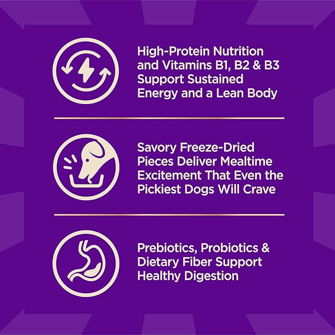 Wellness CORE+ (Formerly RawRev) Grained Dry Dog Food, Original Turkey & Chicken with Freeze Dried Turkey Recipe, 20 Pound Bag