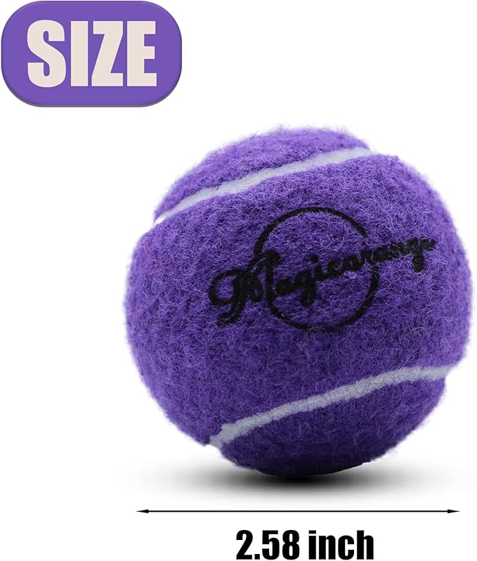 Magicorange Tennis Balls, 30 Pack Advanced Training Tennis Balls Practice Ball, Pet Dog Playing Balls,Good for Beginner Training Ball