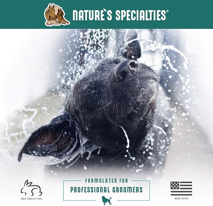 Nature's Specialties Almond Essence Dog Cologne for Pets, Natural Choice for Professional Groomers, Ready to Use Perfume, Finishing Spray, Made in USA, 8 oz