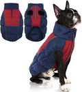 IECOii Medium Dog Coat - Waterproof, Fleece Lined, Reflective, Warm Winter Jacket