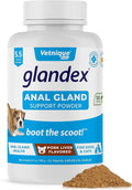 Vetnique Glandex Dog Fiber Supplement Powder for Anal Glands with Pumpkin, Digestive Enzymes & Probiotics - Vet Recommended (Regular or Advanced Strength) - Boot The Scoot (5.5 oz, Pork Liver)