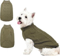 Mihachi Turtleneck Dog Sweater - Winter Coat Apparel Classic Cable Knit Clothes with Leash Hole for Cold Weather, Ideal Gift for Pet in New Year Army Green New XS