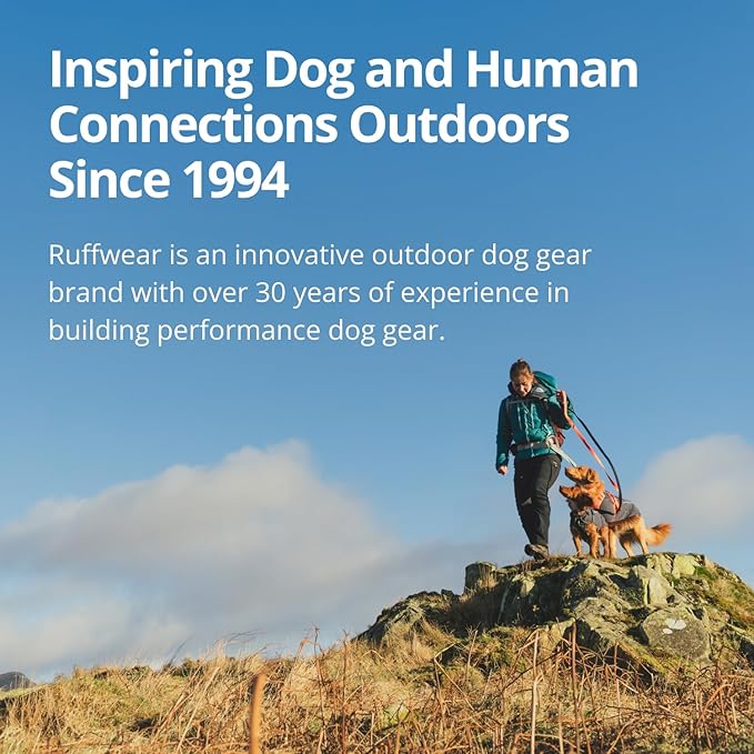 Ruffwear, Sun Shower Dog Raincoat, All-Weather Jacket, Waterproof, Windproof & Lightweight, Midnight Blue, Medium