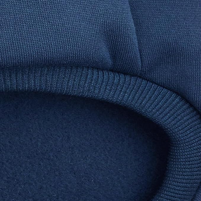 Puppy Sweater for Small Dogs Clothes Warm Winter Cat Clothe Pet Sweatshirt Knitwear Doggie Kitten Clothing (Small, Navy)