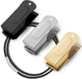 3-Pack Dog Clicker (Silver, Gold, Black) - Clickers for Pet Training – Easy-to-Carry Dog Training & Behavior Aids - Teach Your Dog Tricks or Reward His Behavior
