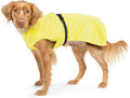 Goldpaw Rainpaw Waterproof Dog Raincoat - Durable Dog Rain Jacket for All Seasons - Easy to Wear, Adjustable, Premium Pet Outerwear - Made in The USA - Machine Washable - Yellow - Size 24
