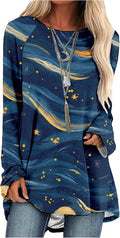 MARSVOVO Women Novelty Graphic Plus Size Sweater Crewneck Long Sleeve Cute Printed Loose Fit Casual Fall Sweaters Top