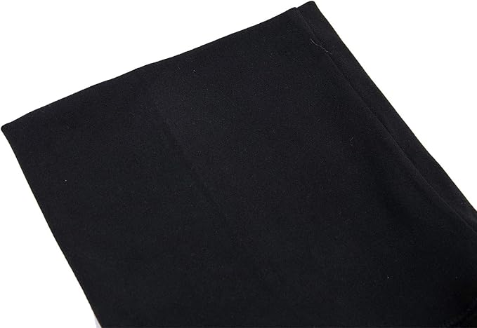 Esobo Fleece Dog Apparel Winter Warm Dog Coat Doggie Turtleneck Cozy Jacket Soft Shirt Vest Stylish Pet Outfits for Small Medium Large Dogs Black