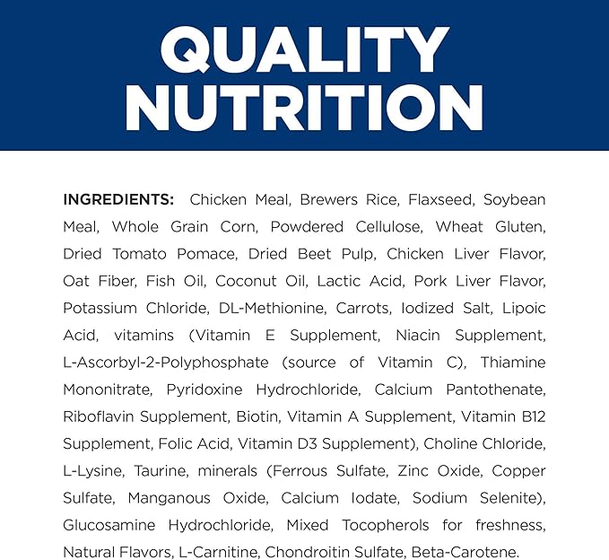 HILL'S PRESCRIPTION DIET Metabolic + Mobility, Weight + j/d Joint Care Chicken Flavor Dry Dog Food, Veterinary Diet, 8.5 lb. Bag