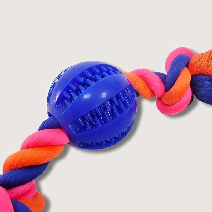 Small Puppy Toys - Puppy Teething Toys, Chew Toys for Dogs, Small Dog Rope Toys, Treat Dispensing Dog Toys for Puppy Training and Dental Health, Ideal for Dog Owners