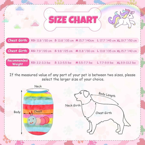6 Pcs Puppy Clothes for Christmas Winter Warm Cute Pet Sweaters Flannel Dog Vest Paw Print Cat Clothes for Chihuahua Dachshunds Male Female Puppy(Animal Pattern,S(Body Length:9.8” Chest:13.8”))