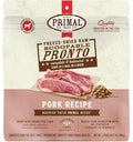 Primal Freeze Dried Dog Food, Pronto Mini Nuggets, Pork; Scoop & Serve, Complete & Balanced Meal; Also Use As Topper or Treat; Premium, Healthy, Grain Free, High Protein Raw Dog Food (7 oz)