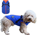 Norbi Dog Winter Coat With Built-in Harness - Adjustable Warm Jacket for Small, Medium, Large Dogs in Cold Weather