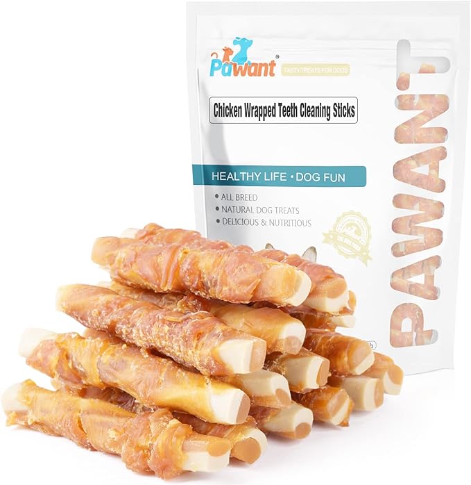 Dog Treats Biscuits Chicken and Teeth Cleaning Sticks Puppy Training Treats 1 lb/454g (Pack of 2)