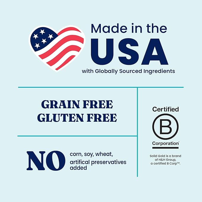 Solid Gold Healthy Weight Management Dry Dog Food for Adult & Senior Dogs - Real Chicken, Probiotics & Omega 3 Fish - Grain Free Dry Dog Food for Healthy Weight & Gut Health - Nutrientboost – 3.75LB