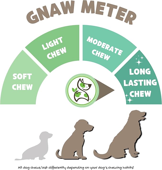 Nature Gnaws USA Steer Sticks for Dogs 5-7" (8oz) - Mixed Thickness - Long Lasting for Aggressive Chewers and Large Dogs - Natural Beef Bully Dog Chew Bones (Pack of 2)