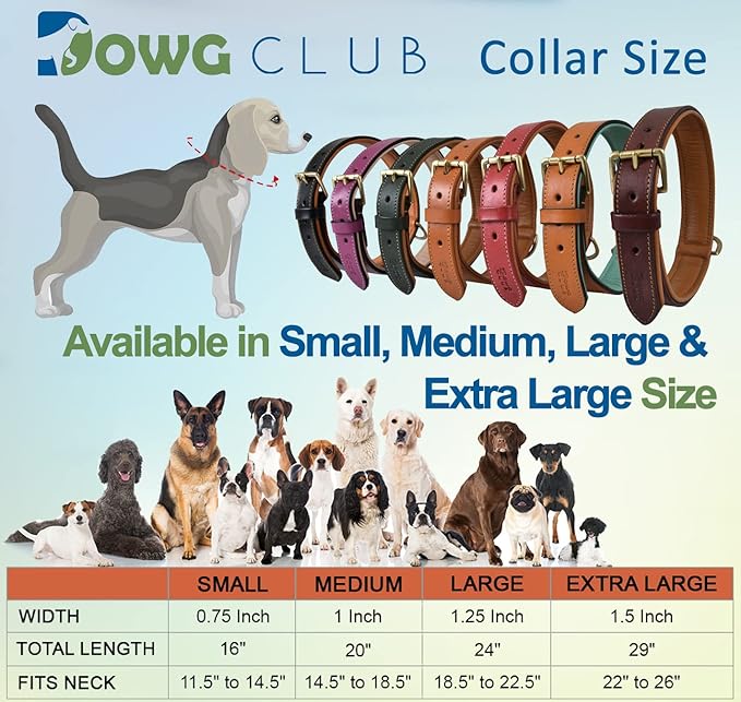 | Formal Tuxedo Shirt Collar Style Genuine Leather Collar for Dogs & Cats | Party Apparel | Comfortable, Strong, Cushion Napa Padding (M (Fit Neck Size 14.5"-18.5"), Shirt Collar - Tan)