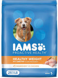 IAMS Proactive Health Healthy Weight Control Adult Dry Dog Food with Real Chicken, 29.1 lb. Bag
