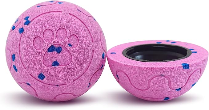 Interactive Dog Ball Replacement Shell (Pink)