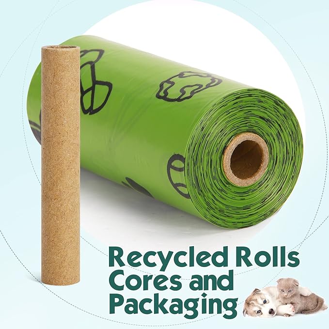 Dog Poop Bag(720 Count), Leak Proof Dog Bags for Poop Refills Rolls - Extra Strong Doggie Poop Bags Scented - 9X13 Inches with a dispenser Pet Waste Bags