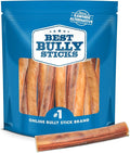 Best Bully Sticks 6 Inch Jumbo Bully Sticks for Dogs - 12 Count (Pack of 1) - Natural Grass-Fed Beef, Single Ingredient, Grain and Rawhide Free Chew, Large Breeds