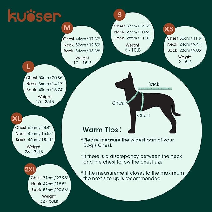 Kuoser Dog Sweater, Holiday Christmas Snowflake Pet Warm Knitwear Dog Sweaters Soft Puppy Clothing, Doggie Turtleneck Cold Weather Outfit Pullover for Small Medium Large Dogs Cats, Red XS