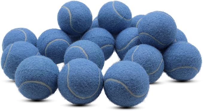 Magicorange Tennis Balls, 12 Pack Advanced Training Tennis Balls Practice Balls, Come with Mesh Bag for Easy Transport, Good for Beginner Training Ball