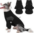 OneTigris Dog Sweater, Turtleneck Thick Dog Sweater for Small Medium Dogs, Warm Clothes for Cold Weather, Soft Lightweight and Stretchy Winter Coat for Christmas Thanksgiving