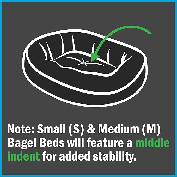 Majestic Pet 32 Inch Suede Shredded Memory Foam Mix Calming Medium Dog Bed Washable 32 x 23 x 7 (Inch) - Cozy Soft Round Donut Dog Bed with Spine for Head Support - Pet Bed Rust