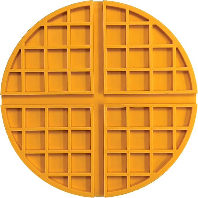SPOT Soother Lick Mat- Dog Licking mat for Medium and Large Dogs and Puppies, Food Grade Rubber, Anxiety Reliever, Dog Peanut Butter Lick Pad, Slow Feeder, 7.5inch