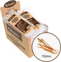 AFreschi Turkey Tendons for Dogs, USA-Sourced, Healthy Dog Treats, Rawhide-Free Puppy Chews, Long Lasting, All Natural, Hypoallergenic Dog Treats for Small Breeds, 10 Pack Box Strips