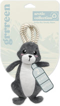 Dog Toys | Plush Toy Arctic Hare Stuffed Animal for Dogs | Small Eco Friendly Toy - Easy to Clean and Made from Non Toxic Materials