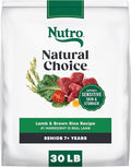 Nutro Natural Choice Lamb & Brown Rice Senior Dog Food Dry Recipe, 30 lb. Bag
