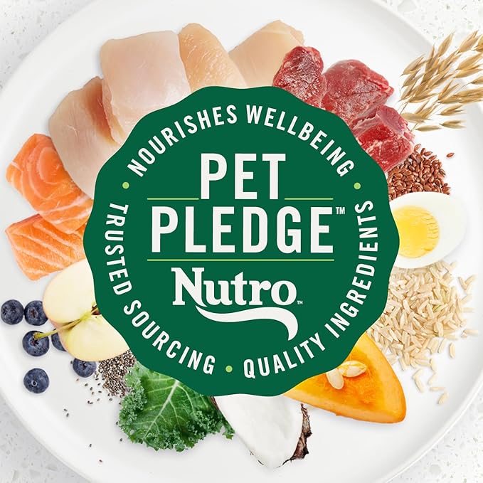 Nutro Ultra Large Breed Puppy Dry Dog Food, Chicken, Lamb and Salmon Protein Trio, 22 lb Bag