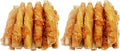 Dog Treats Biscuits Chicken and Teeth Cleaning Sticks Puppy Training Treats 1 lb/454g (Pack of 2)