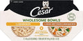 Cesar Wholesome Bowls Adult Wet Dog Food, Chicken Recipe and Chicken, Sweet Potatoes & Green Beans Recipe Variety Pack, 3 oz. (6 Count, Pack of 1)