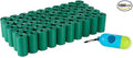 PETSWORLD Scented Dog Poop Bags, Biodegradable Waste Bags for Dogs with Dispenser and Leash Clip, Thick, Sturdy Leak-proof Poop Waste Bags, Odor Proof Bags in Cucumber Scent, 1000 Count Poop Bag Rolls