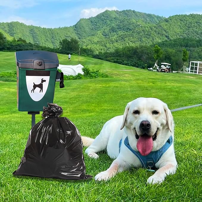150 Pcs Dog Waste Bags Dog Poop Large Leak Proof Bags 26"x 33" pet Waste Station Can Liners Heavy Duty Pet trash Bin Liner Bag