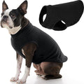 Gooby - Stretch Fleece Vest, Pullover Fleece Vest Jacket Sweater for Dogs, Black, 2X-Large