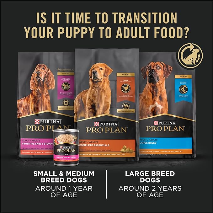 Purina Pro Plan High Protein Puppy Food Shredded Blend Chicken & Rice Formula - 34 lb. Bag